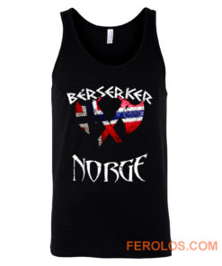 Vintage Viking Berserker Norway Norge Tank Top