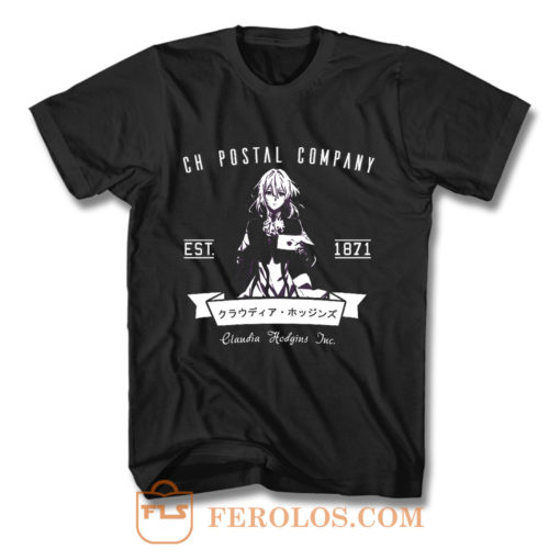 Violet Evergarden Ch Postal Company T Shirt