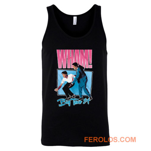 Wham Big Tour 84 George Michael Tank Top