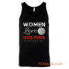 Women Love Golfers Funny Golf Lover Tank Top