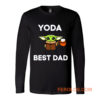 Yoda Best Dad Baby Yoda Take A Beer Funny Star Wars Parody Long Sleeve