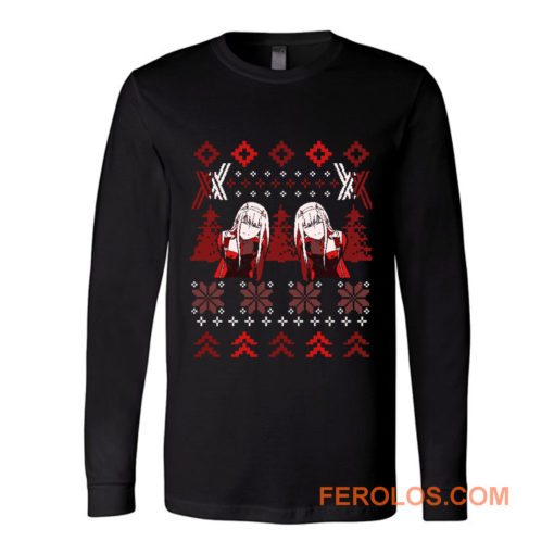 Zero Two Christmas Darling in the Franxx Long Sleeve