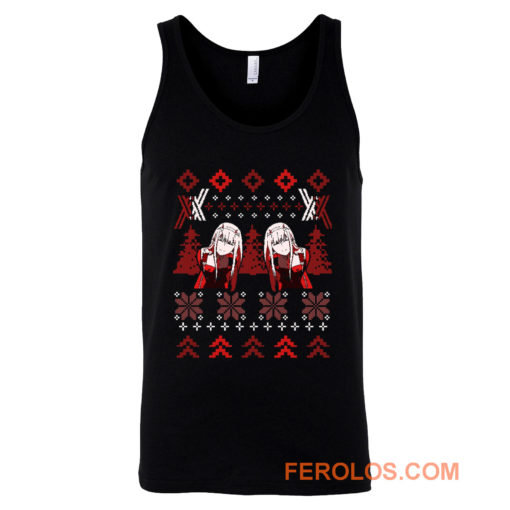 Zero Two Christmas Darling in the Franxx Tank Top