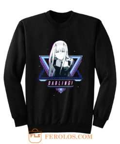 Zero Two Darling in the Franxx Anime Sweatshirt