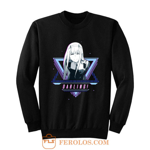Zero Two Darling in the Franxx Anime Sweatshirt