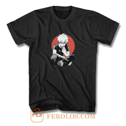 Bakugo Todoroki My Hero Academia Japan Anime T Shirt