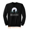 Believe Nature Moonlight Big Foot Sweatshirt