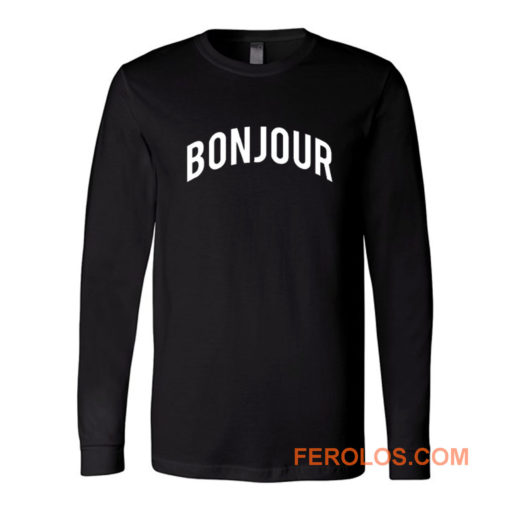 Bonjour Retro Long Sleeve