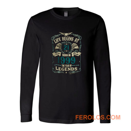 Born In 1999 Year Of Legends Long Sleeve