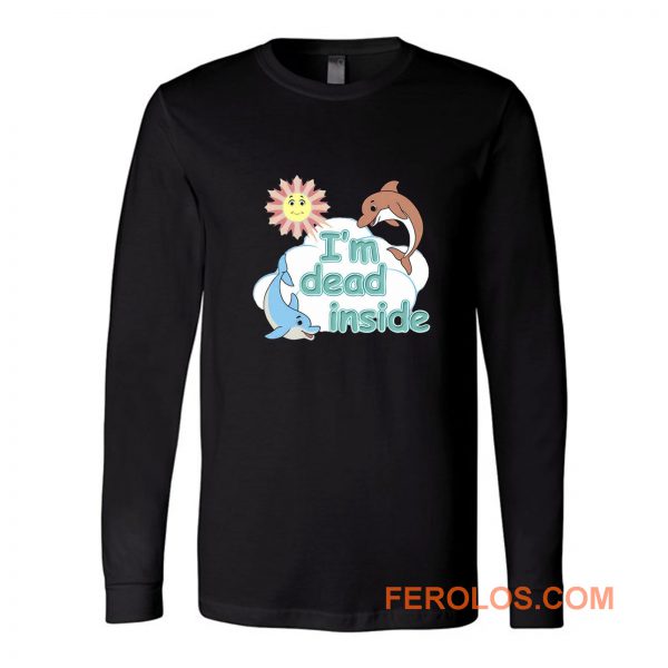 Cheerful Dolphins And Sunshine Long Sleeve
