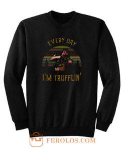Chunk Everyday Im Trufflin Sunset Sweatshirt
