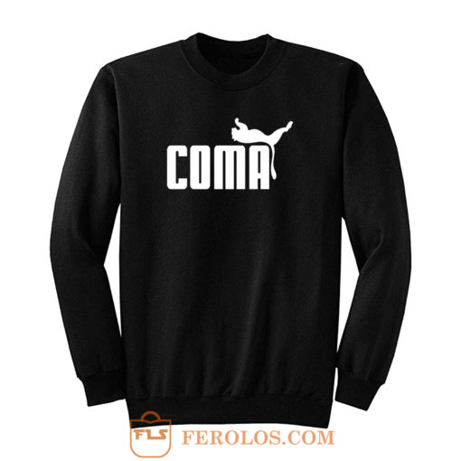 Coma Parody Hipster Sweatshirt