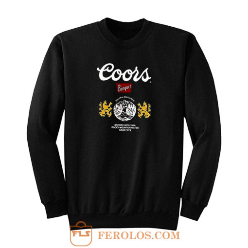 Coors Bonquet Beer Sweatshirt