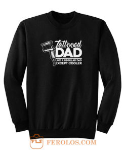 Dad Tattoo Biker Metal Sweatshirt