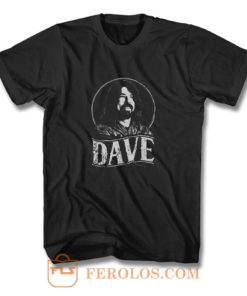 Dave Grohl Tribute American Rock Band Lead Singer T Shirt