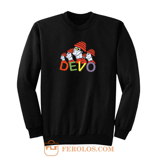 Devo Rock Band Sweatshirt