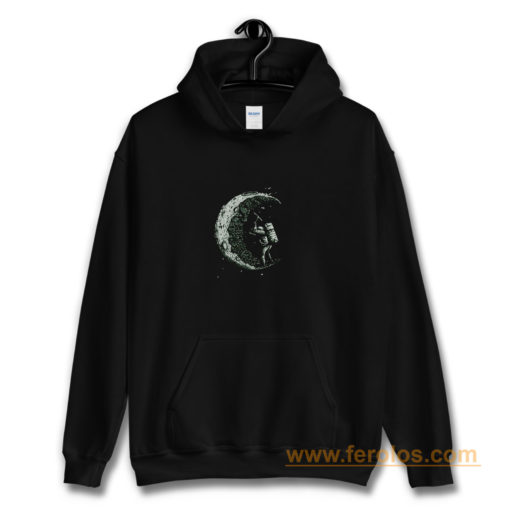 Digging The Moon Hoodie