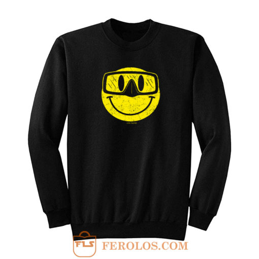 Diving Smiling Sweatshirt