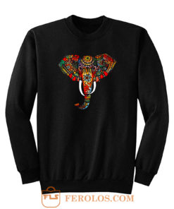 Elephant Ethnic Sweatshirt