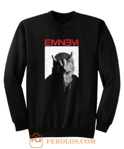 Eminem Rap Devil Rao God Eminem Rapper Sweatshirt