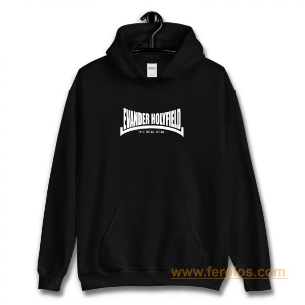 Evander Holyfield The Real Deal Boxing Hoodie