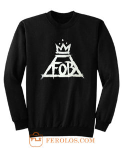 Fall Out Boy Fob Crown Rock Band Sweatshirt