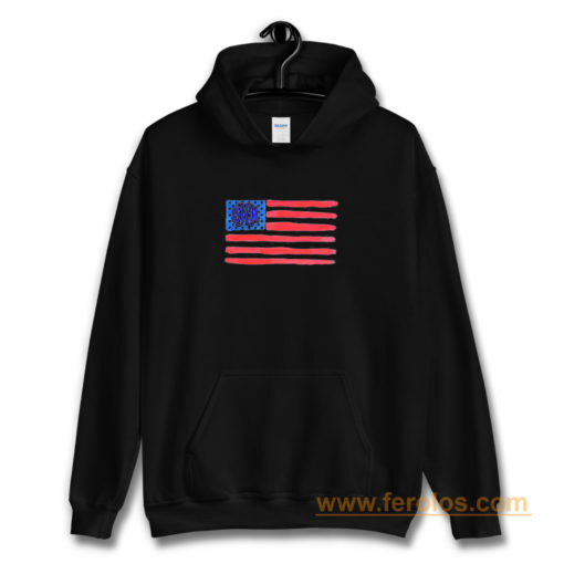 Flag Monogram Hoodie