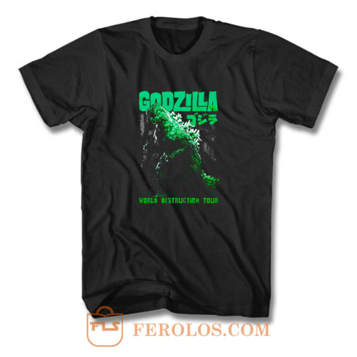 Godzilla World Destruction T Shirt