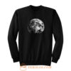 Graveyard On The Night Halloween Sweatshirt