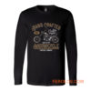 Hand Crafted Motorcycle Vintage Long Sleeve