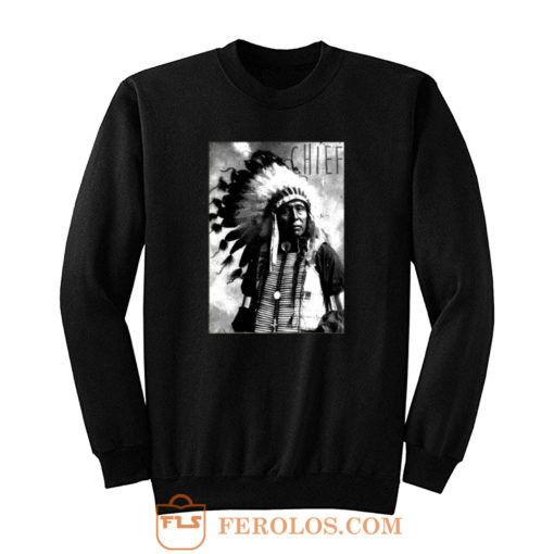 Indians Chief American Hipster Sweatshirt