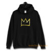 Jean Michel Basquiat Crown Abstract Hoodie