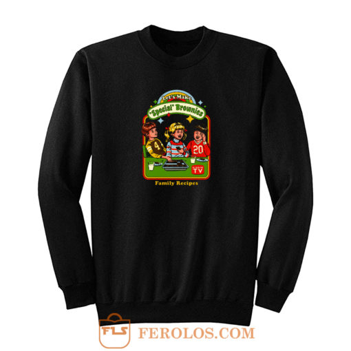 Lets Make Specials Brownies Family Recipes Sweatshirt