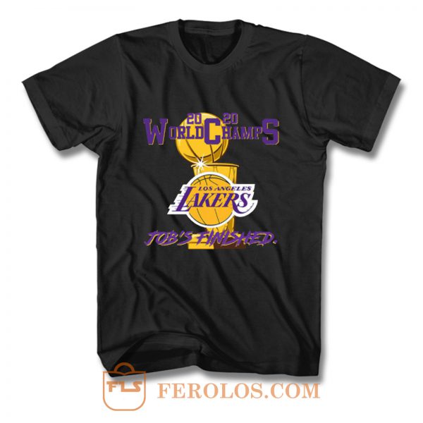 custom lakers t shirt