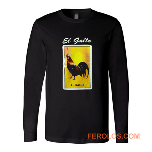Loteria Rooster Mexico Long Sleeve