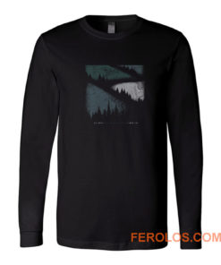 Mountain Graphic Vintage Outdoors Long Sleeve