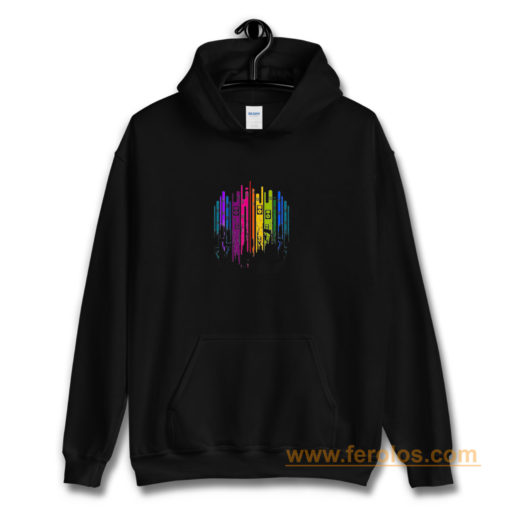 Music Note Colourful Hoodie