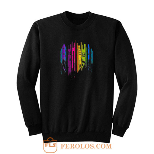 Music Note Colourful Sweatshirt