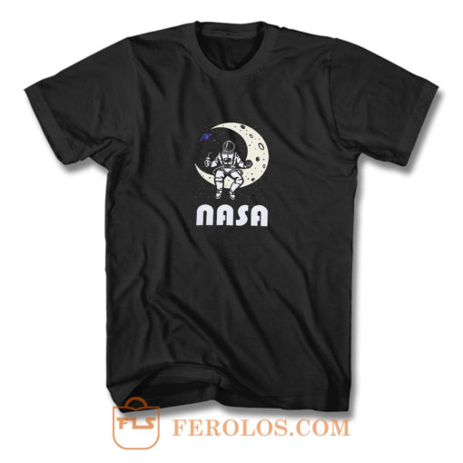 Nasa Astronaut Moon Space T Shirt