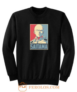 One Punch Man Vintage Saitama Sweatshirt