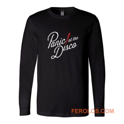 Panic At The Disco Red Stripes Band Long Sleeve