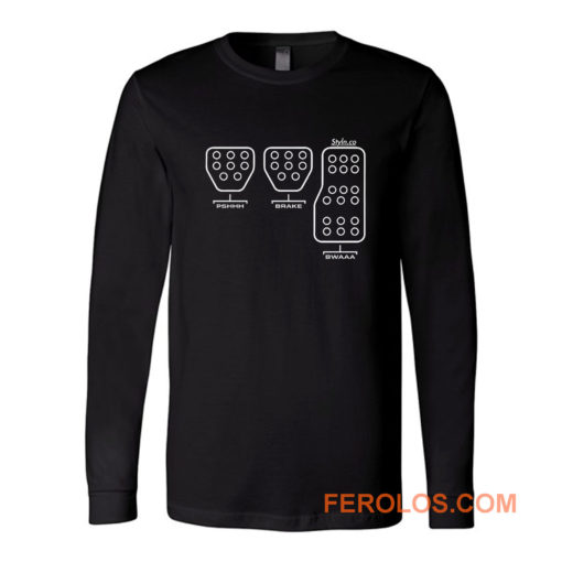 Pedal Funny Long Sleeve