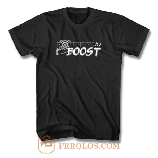 Powered By Boost T Shirt