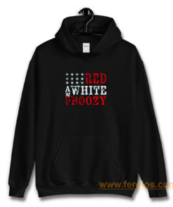 Red And White Boozy Hoodie