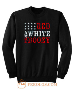 Red And White Boozy Sweatshirt