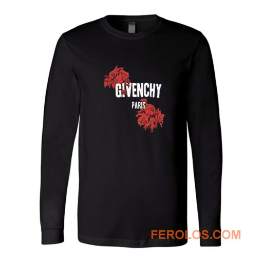 Red Rose Paris Givenchy Long Sleeve