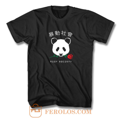 Riot Society Panda T Shirt