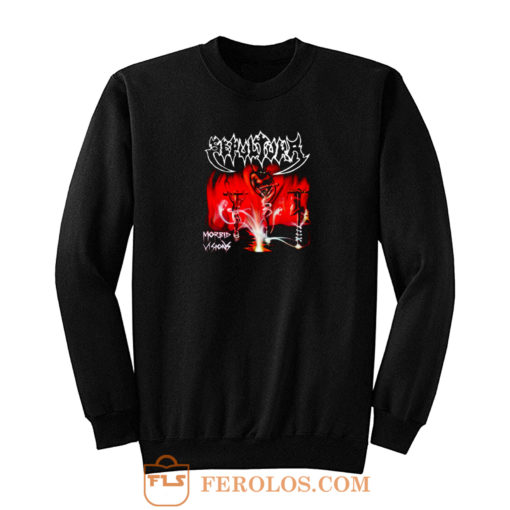 Sepultura Band Morbid Vision Sweatshirt
