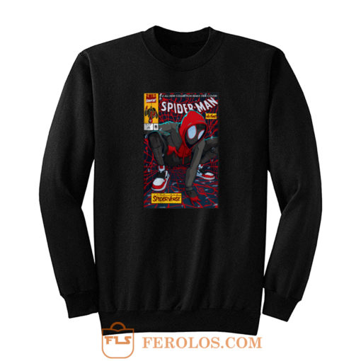 Spiderman Portrait Spiderverse Sweatshirt