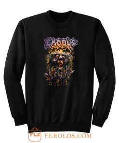 Splatter Head Exodus Band Sweatshirt
